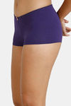 Zivame Anti-Microbial Medium Rise Full Coverage Boyshorts - Parachute Purple — thumbnail 3